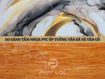 Tấm Nhựa PVC Ốp Tường Vân Đá Và Vân Gỗ: Đâu Là Sự Lựa Chọn Tốt Nhất Năm 2025?