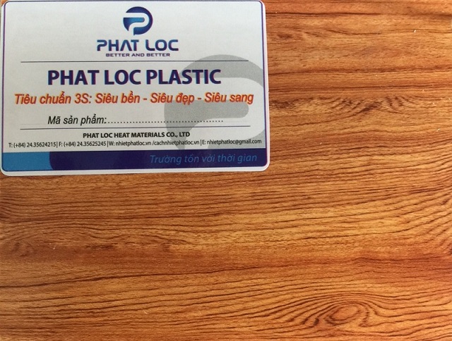 Tấm nhựa giả gỗ PVC đa dạng mẫu mã