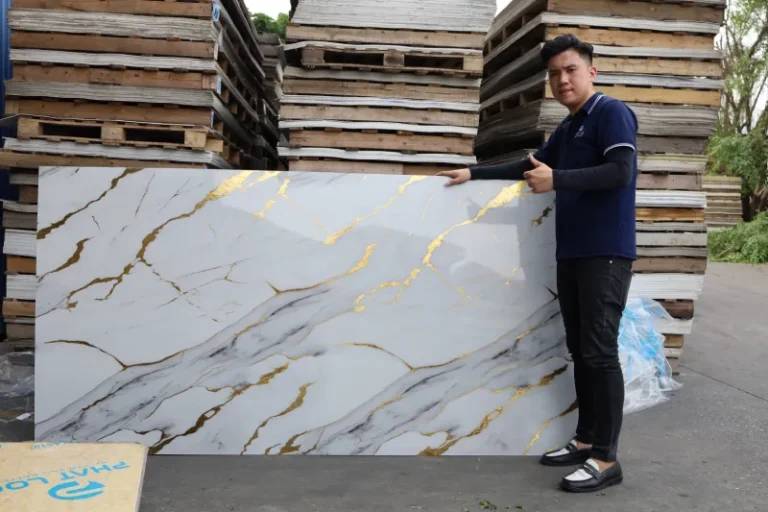 Bảng giá tham khảo mẫu vân đá PVC ốp tường năm 2025