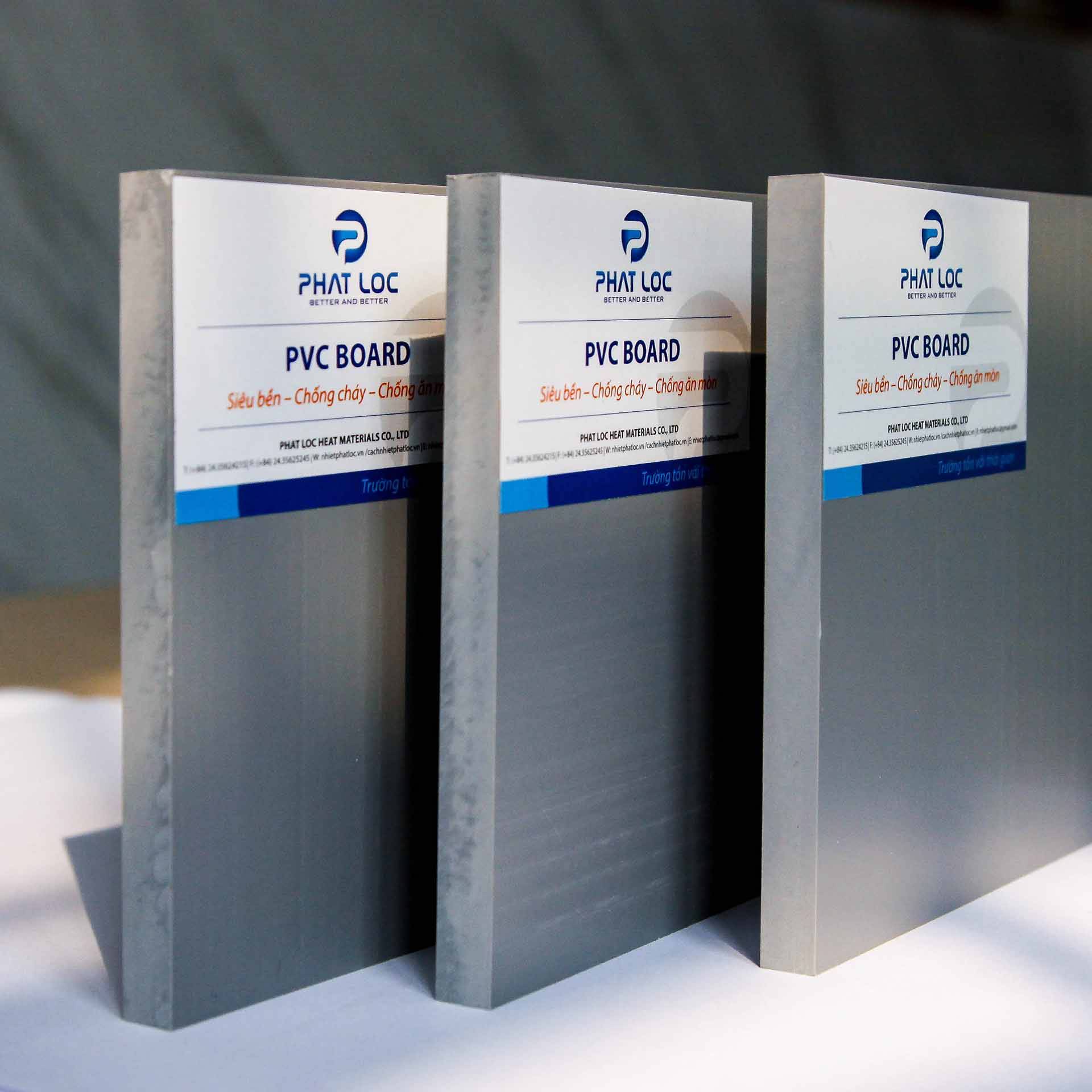 Bảng giá tấm nhựa PVC màu ghi tham khảo cuối năm 2025