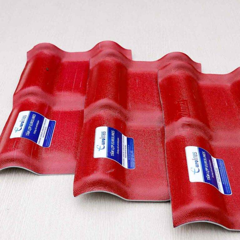 Báo giá “Ngói nhựa màu đỏ PVC/ASA” trên thị trường mới nhất cuối năm 2025