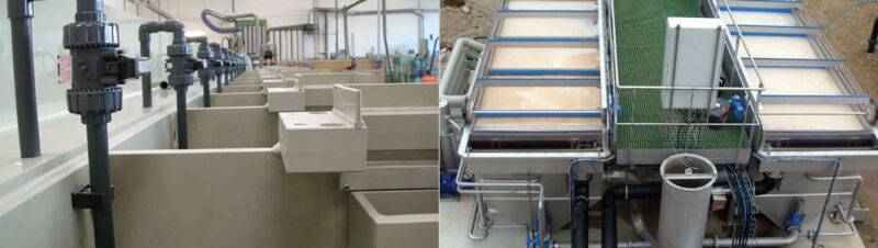 Bồn, máng, chi tiết hóa chất