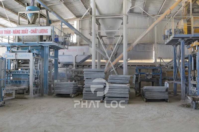 Các loại máy ép gạch & phân loại theo công suất