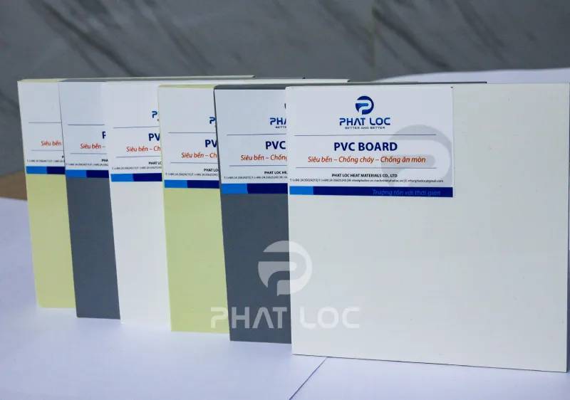 Các dòng sản phẩm nổi bật từ nhà máy sản xuất tấm nhựa PVC kỹ thuật Phát Lộc