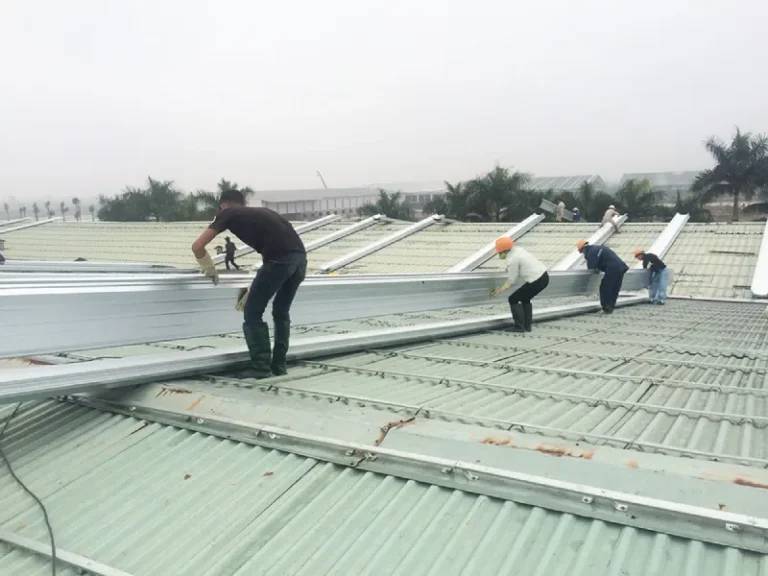 Gia cố kết cấu mái