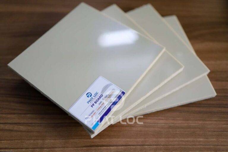 Giá tham khảo tấm nhựa PP Hà Nội [Bảng giá chi tiết]