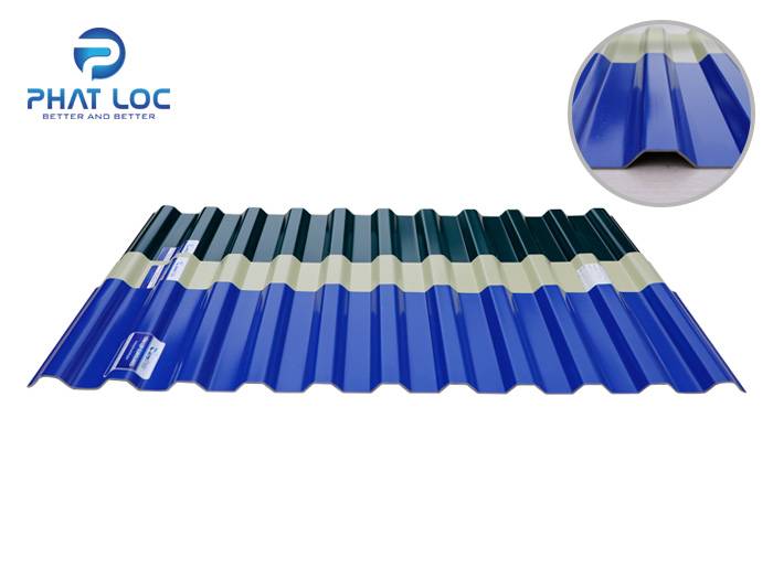 Giới thiệu tôn nhựa 11 sóng PVC/ASA Phát Lộc
