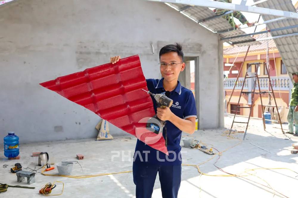 Màu mái tôn theo kiến trúc công trình và phong cách thiết kế