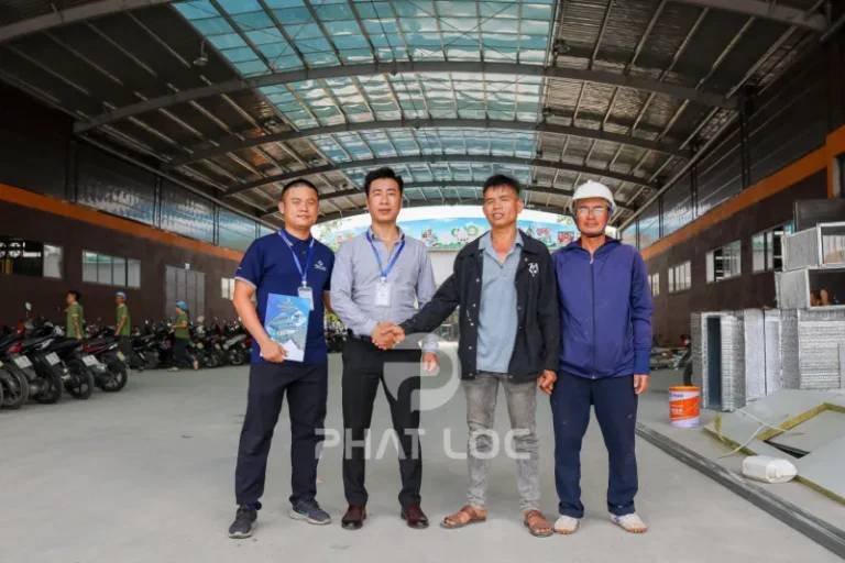 Phát Lộc – Tư vấn và bàn giao sản phẩm tấm nhựa PP làm tháp xử lý khí thải