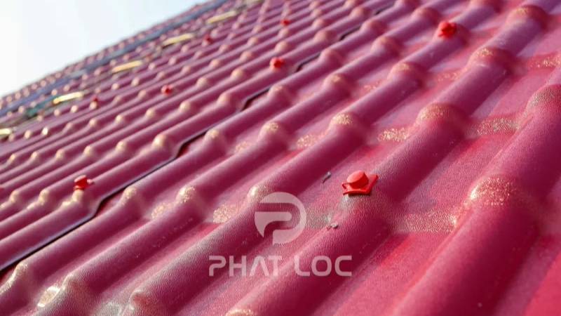 Tấm lợp nhựa sóng ngói PVC/ASA