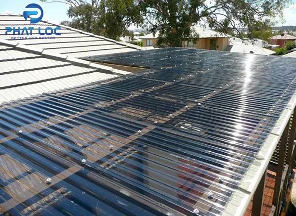 Tấm lợp nhựa lấy sáng Polycarbonate sóng