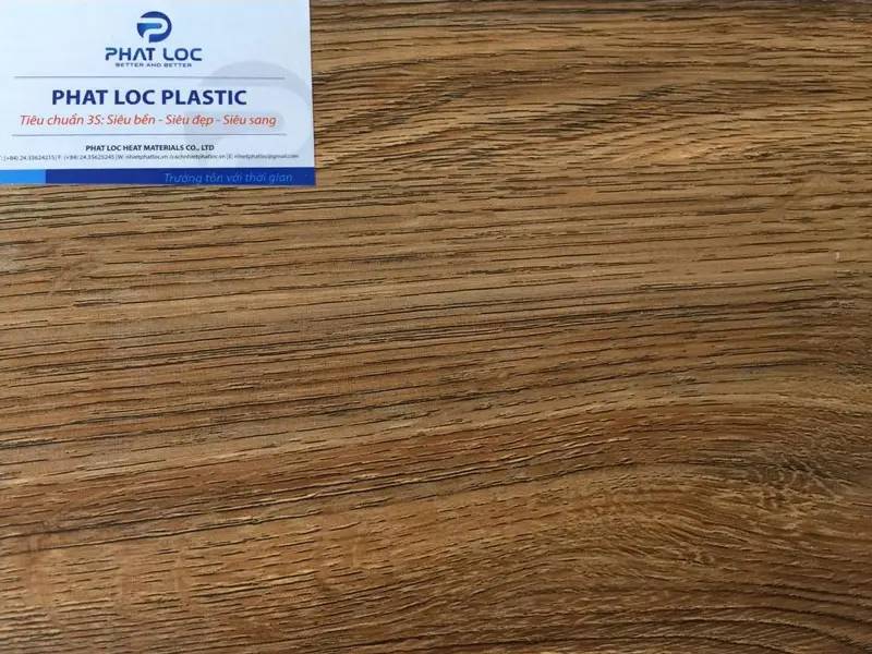 Tấm nhựa ốp tường PVC vân gỗ