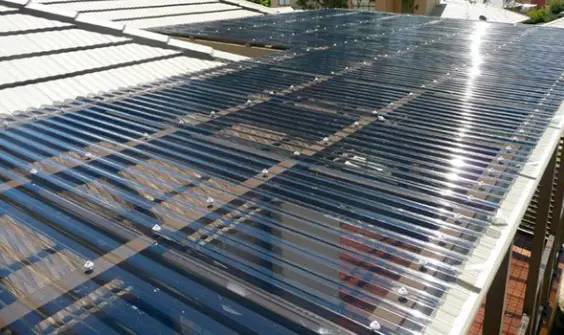 Thi công & ứng dụng thực tế Tôn Lấy Sáng 5 Sóng