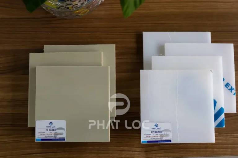 Thông số kỹ thuật & lựa chọn tấm nhựa PP tại Phát Lộc