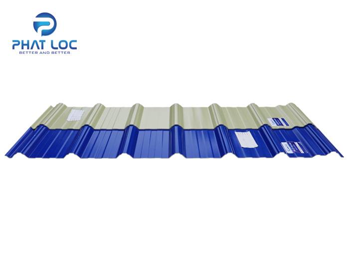Tôn nhựa 7 sóng vuông – Tăng tính thẩm mỹ, dễ tạo hình