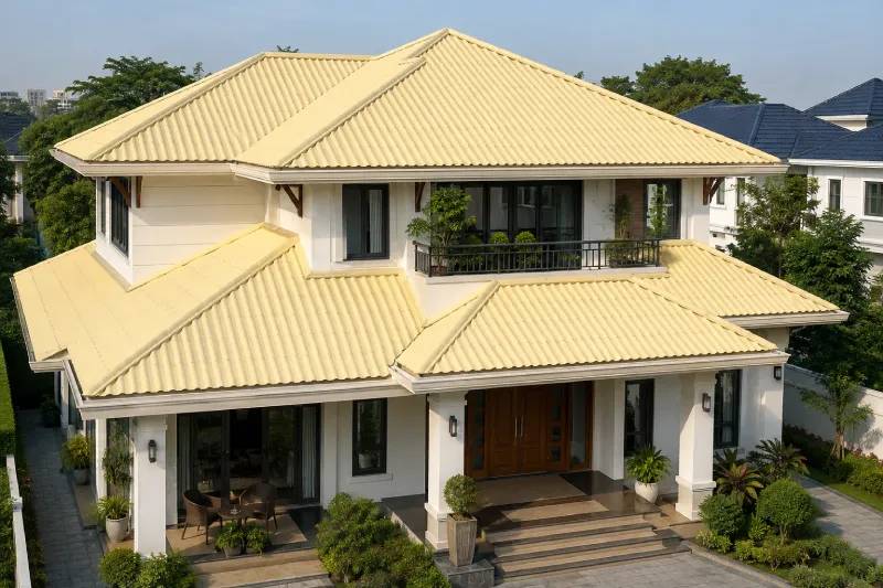 Tôn nhựa cho nhà ở